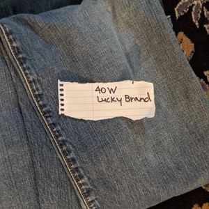 Men's used jeans